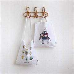 【アトリエKOTETSU】トートバッグ コットンリネン