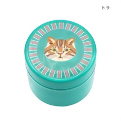 キャット アイアン ラウンドボックス(トラ)