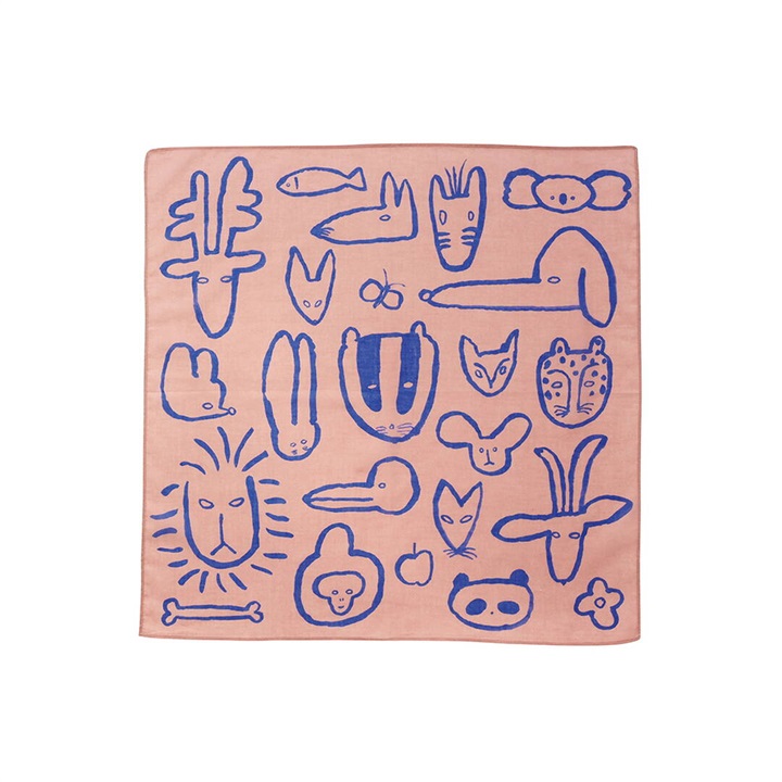 【Goma】ハンカチ Handkerchief 60×60cm