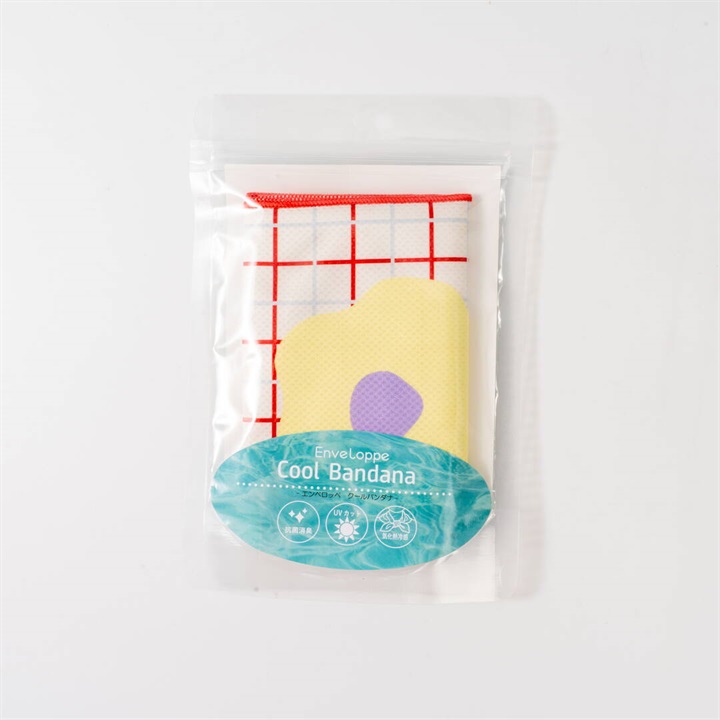 EnveLoppe クールバンダナ UVカット＆抗菌消臭