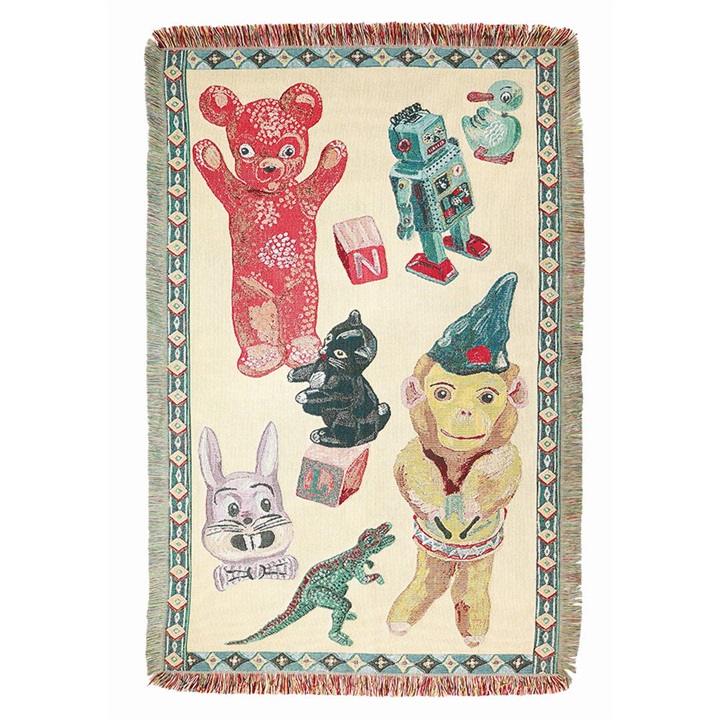 【Nathalie Lete】Tapestry Rug タペストリーラグ 143×90cm