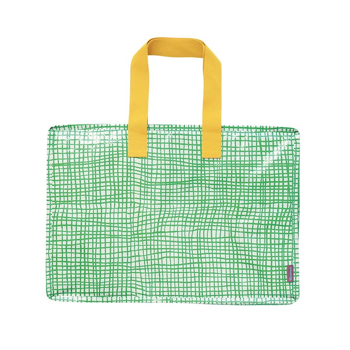 【Goma】Keep cool bag L 保冷バッグ(Narrow check)