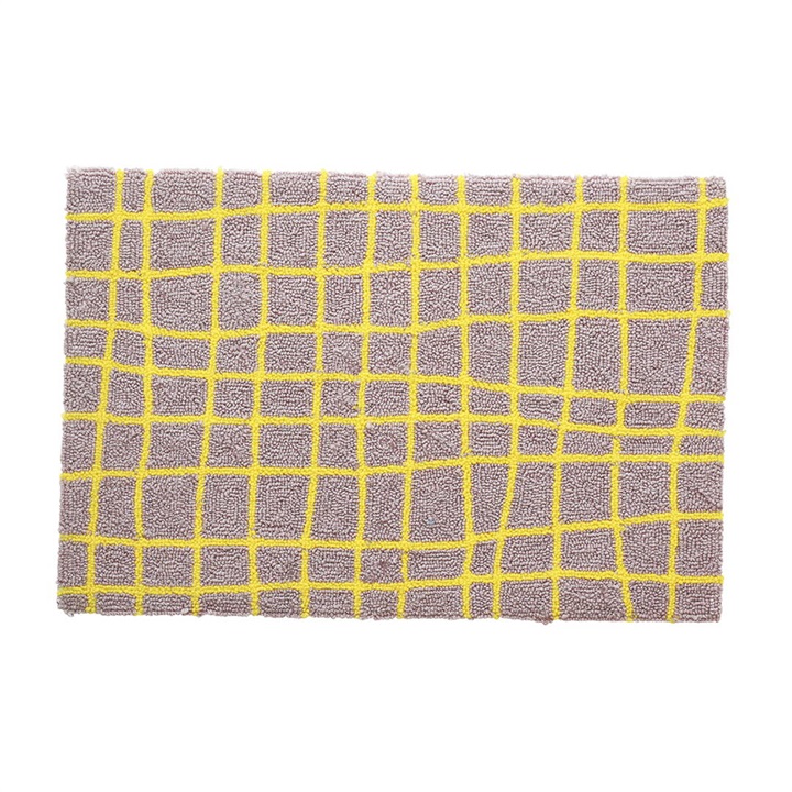 【Goma】Rectangle Mat 長角マット(Narrow check)