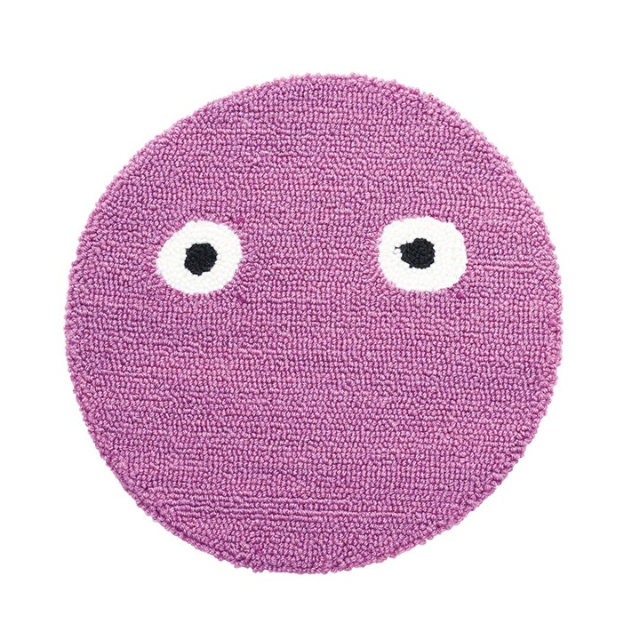【Goma】Raound Mat チェアパッド(Face)
