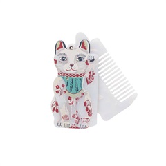【Nathalie Lete】Comb＆Mirror Lucky cat コーム＆ミラー(IV)