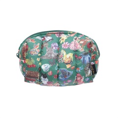 【Nathalie Lete】Quilted Box Pouch ボックスポーチ(Cats)