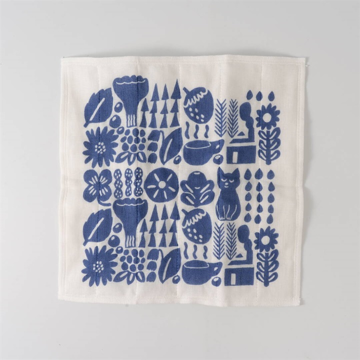 【Tapirok】かや生地ふきん 30×30cm ERI SHIMATSUKA