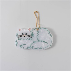 【JOliJOli】FTダイカットチャームミラー(04.FLUFFY CAT)