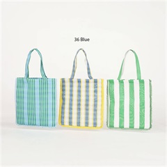 【＋borme】フリルメッシュバッグ(36 Blue)