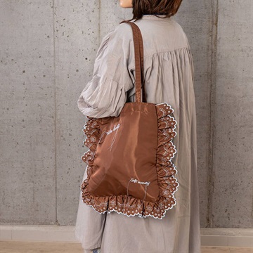 【Casselini】レーストリムトートバッグ