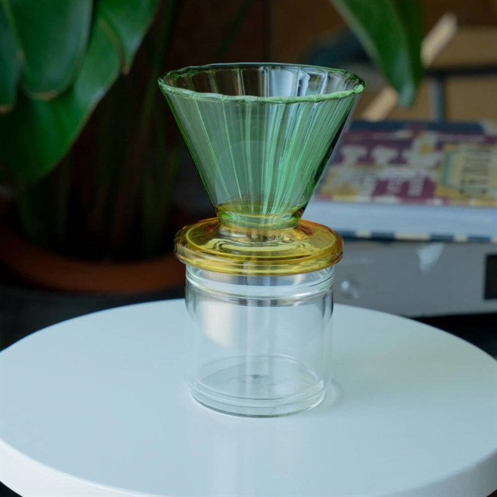 【amabro】2TONE DRIPPER(Green×Yellow)