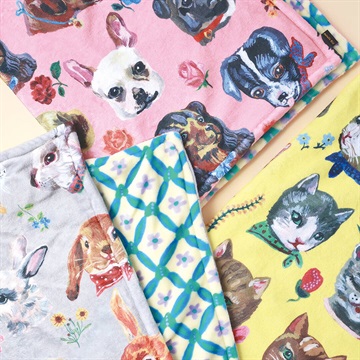 【Nathalie Lete】ダブルレイヤーブランケット Double layer Blanket