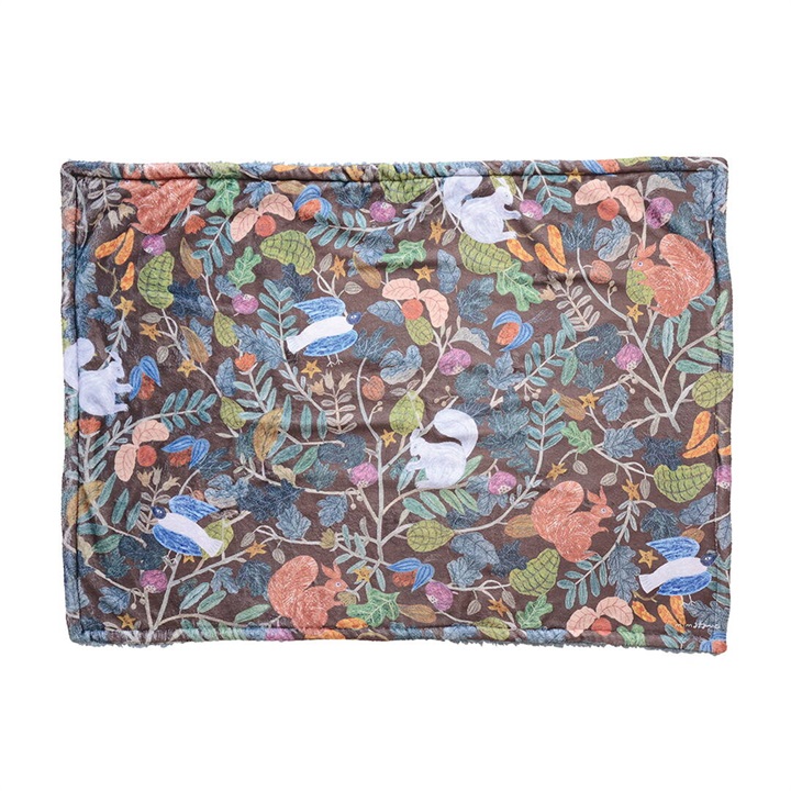 【松尾ミユキ】ボアブランケット Boa Blanket Plants