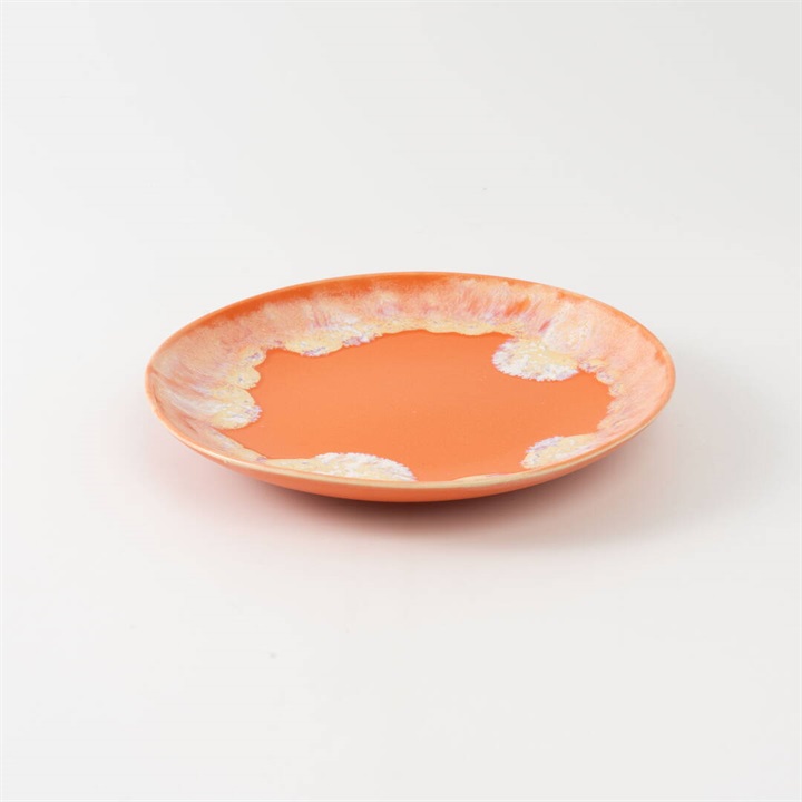 【NAOKO HATA CERAMICS】プレート Melt seriese 6MARU plete 約Φ19×H2.5cm