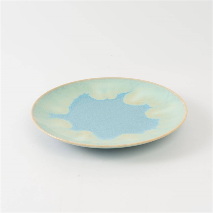 【NAOKO HATA CERAMICS】プレート Melt seriese 6MARU plete 約Φ19×H2.5cm