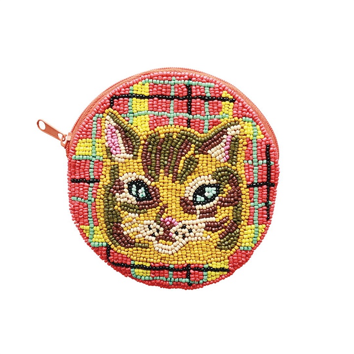 【Nathalie Lete】ビーズポーチ Beads pouch(Maya)