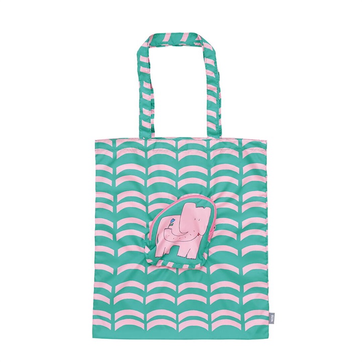 【OLYA】エコバッグ Face bag(Elephant)
