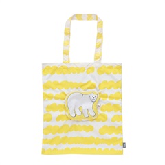 【OLYA】エコバッグ Face bag(Polar bear)