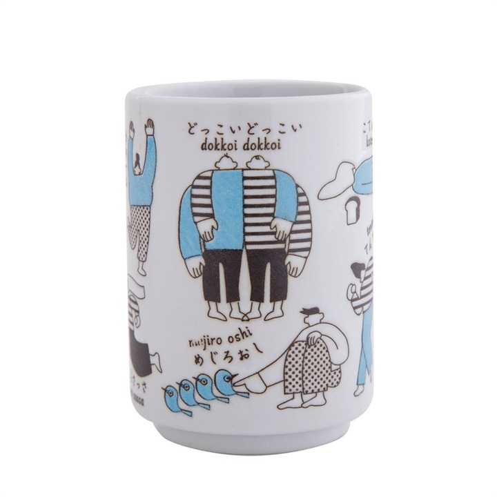 【NANKA KAWAII NIHONGO】寿司湯呑み 約270ml