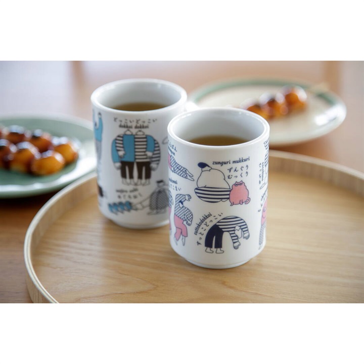 【NANKA KAWAII NIHONGO】寿司湯呑み 約270ml