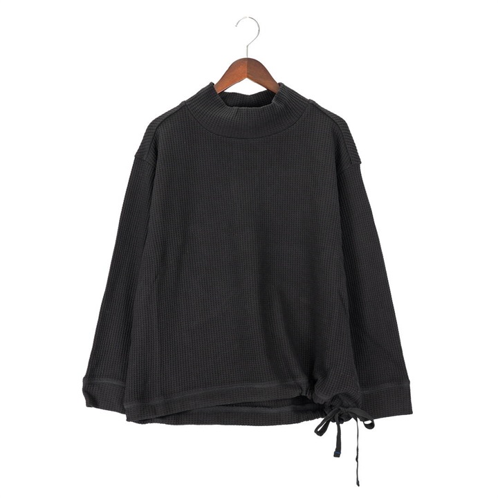 【YURK Geniet van】長袖Tシャツ コットンサーマル ハイネック