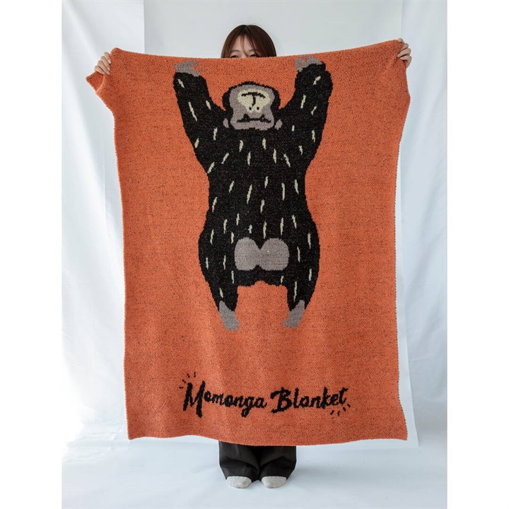 Momonga モモンガ ニットブランケット M