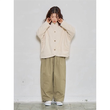 【YURK Geniet van】長袖ジャケット 太畝コーデュロイ ドルマン