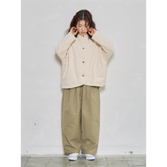 【YURK Geniet van】長袖ジャケット 太畝コーデュロイ ドルマン