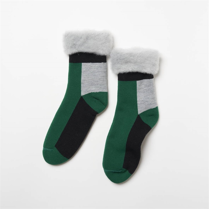 【FEEL MY FOOTSTEPS】もこもこソックス fluffy socks TOUN-M