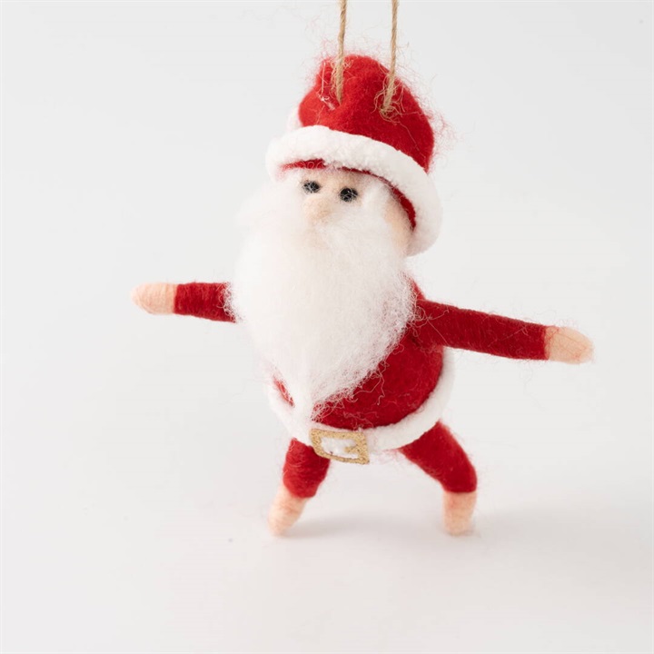 フェルトクリスマス ヨガ ポーズオーナメント 2026