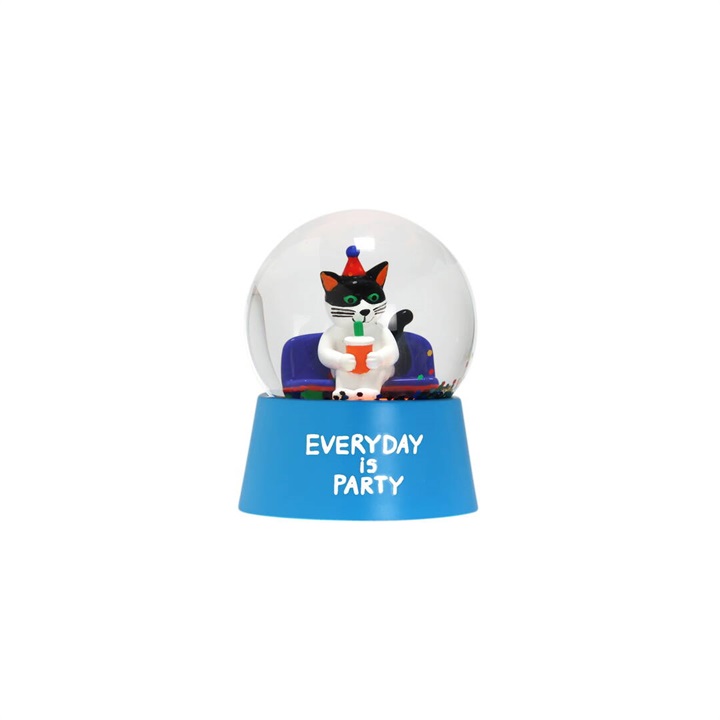 【MIDORI KOMATSU plays with DETAIL INC.】SNOW GLOBE"Everyday is Party"