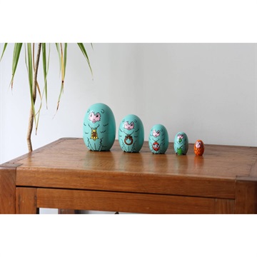 【MIDORI KOMATSU Plays with DETAIL INC.】HAPPY NEW SHEEP マトリョーシカ