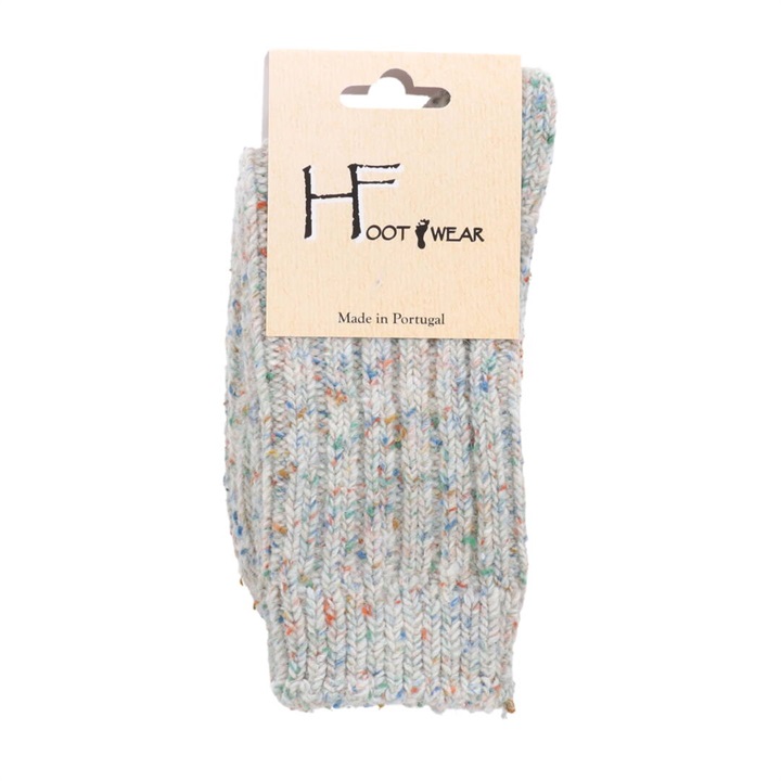 【HFOOTWEAR】CHAUVEリブ編み ソックス 2026
