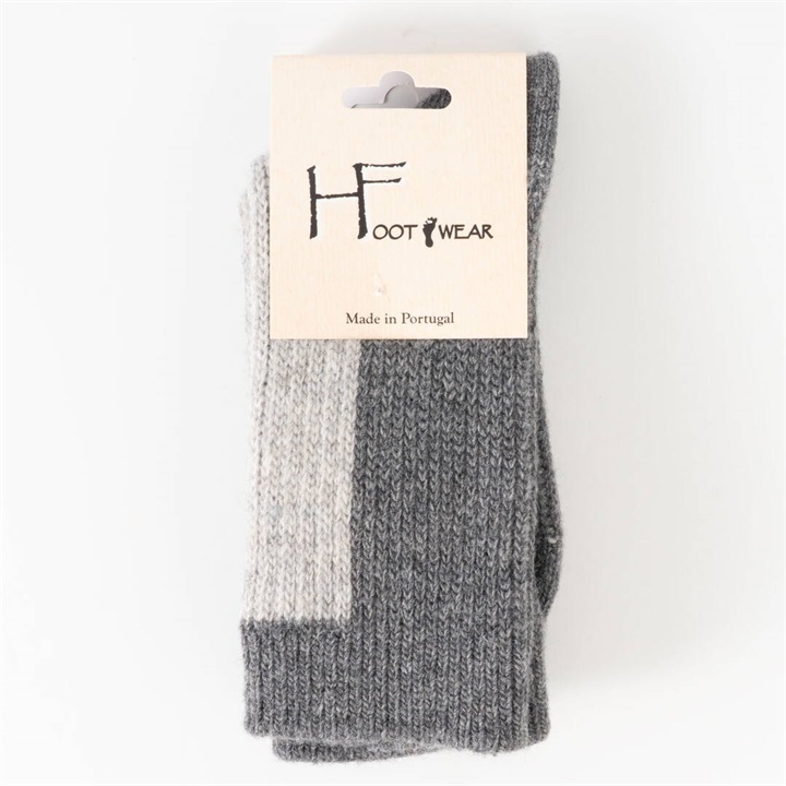 【HFOOTWEAR】TERREウール混リブ編み ソックス 2026