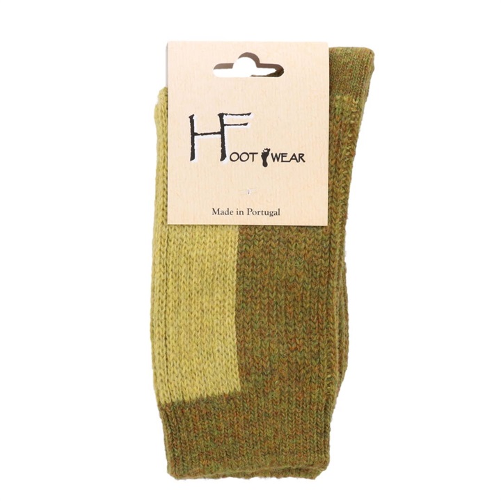 【HFOOTWEAR】TERREウール混リブ編み ソックス 2026