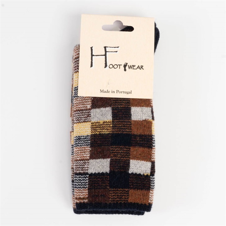【HFOOTWEAR】ALREQUINEウール混 ソックス 2026