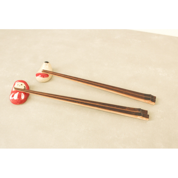 箸(節あり）｜燻し竹箸 21cm 【日本製】