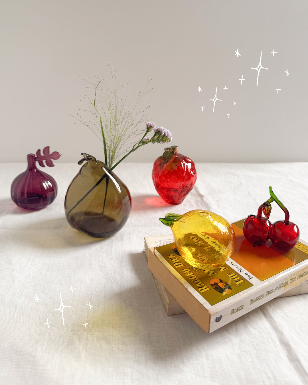 DECO Glass オブジェ＆フラワーベース
