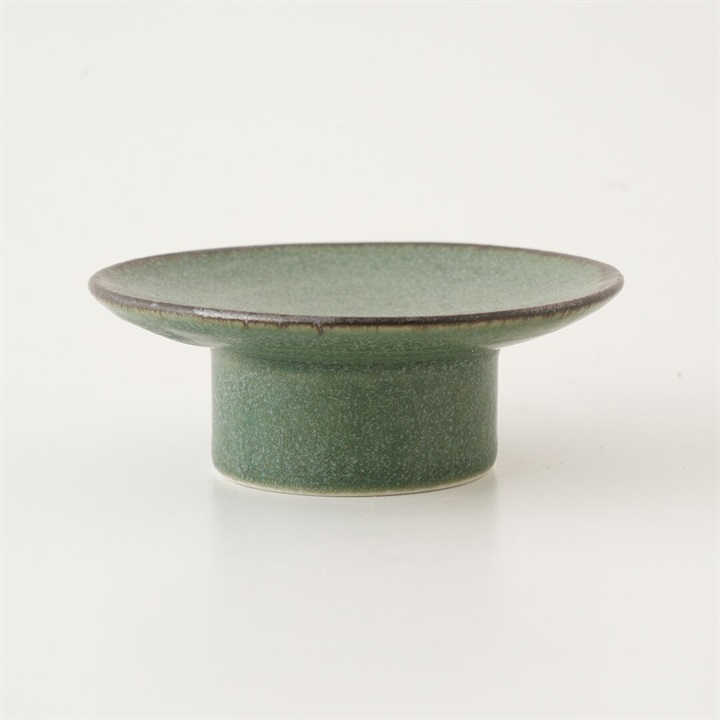 小皿 形(kei) 高台2.5寸皿 美濃焼｜てんとてん｜インテリア雑貨・食器