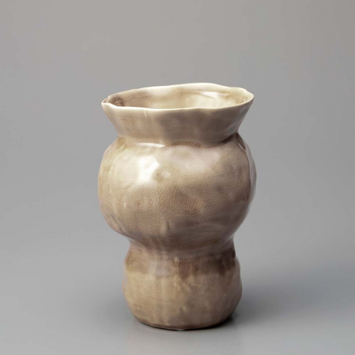 レノックス アンティーク 陶器 バスケット フラワー ベース リボン