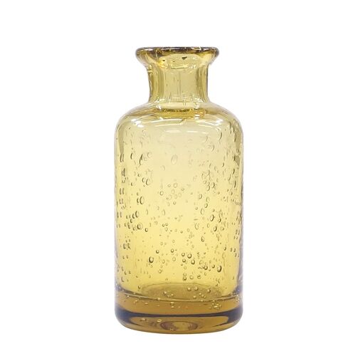 フラワーベース｜バブルグラス ボトル Bubble glass flower vase