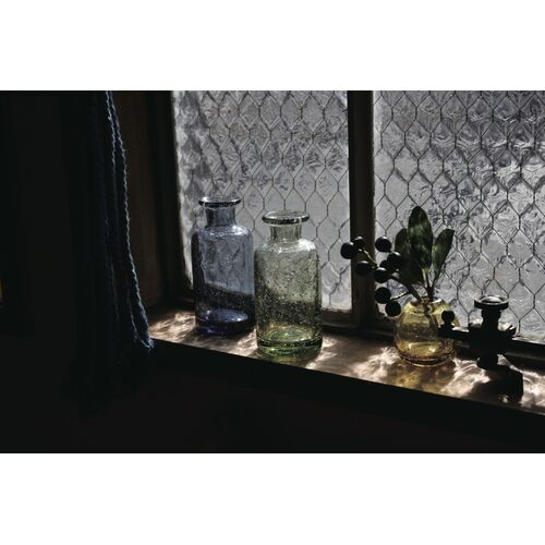 フラワーベース｜バブルグラス ボトル Bubble glass flower vase