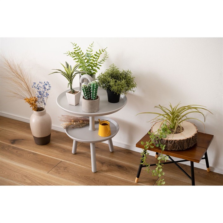 使用済 美品】KANADEMONO 「暮らし」×「グリーン」 サイドテーブル