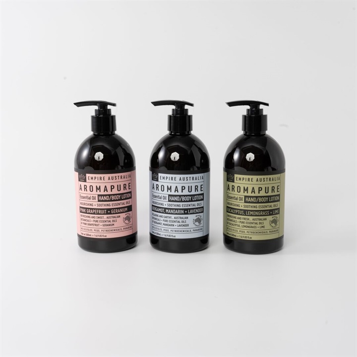 EMPIRE AUSTRALIA】AROMAPURE ハンド＆ボディローション ピンク