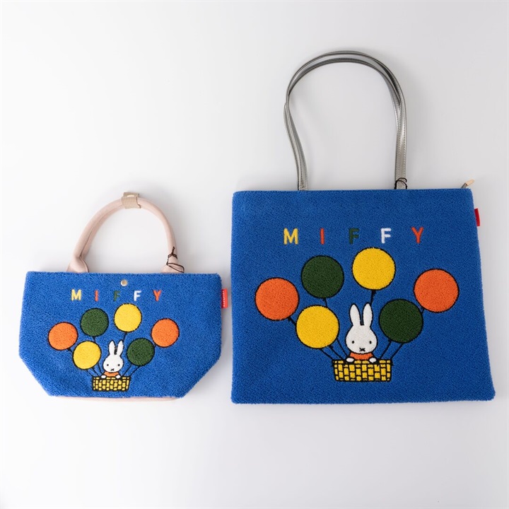 zucchero】ミッフィーコラボさがら刺繍A4トート｜てんとてん