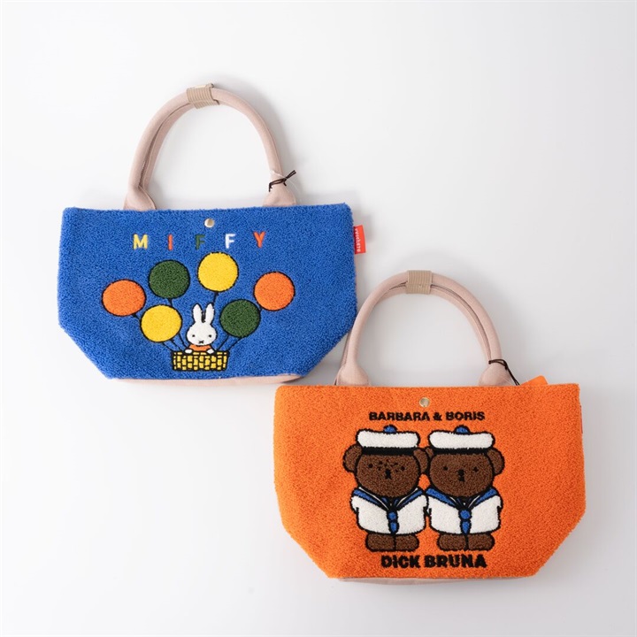 zucchero】ミッフィーコラボさがら刺繍トート｜てんとてん