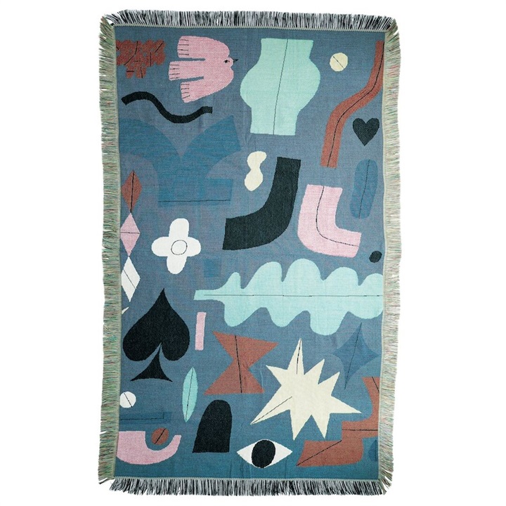 OLYA】Tapestry rug 71005｜てんとてん｜インテリア雑貨・食器