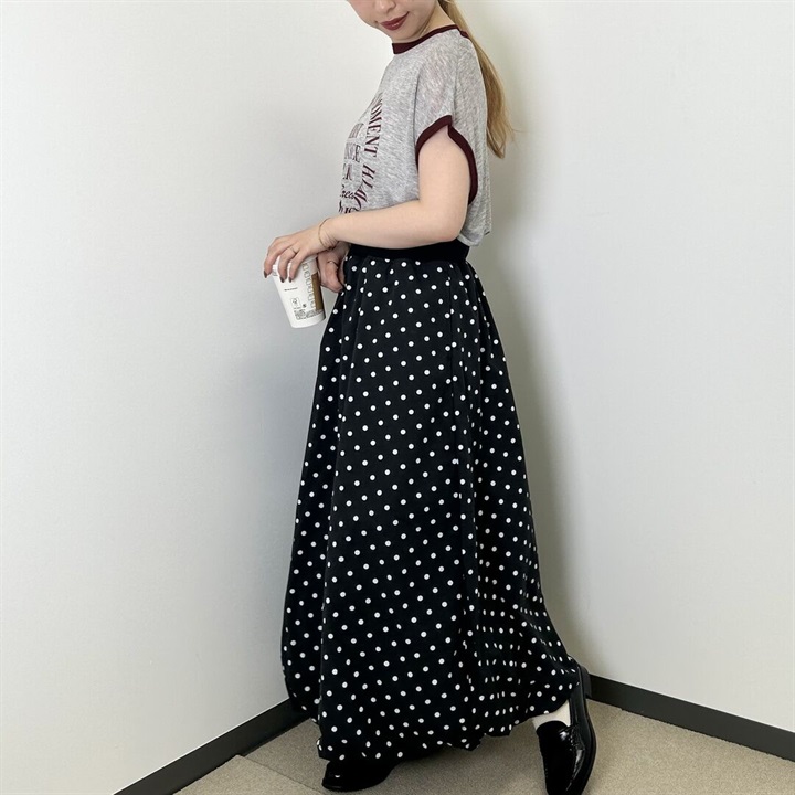 sloe】ドット柄バルーンスカート｜てんとてん｜インテリア雑貨・食器