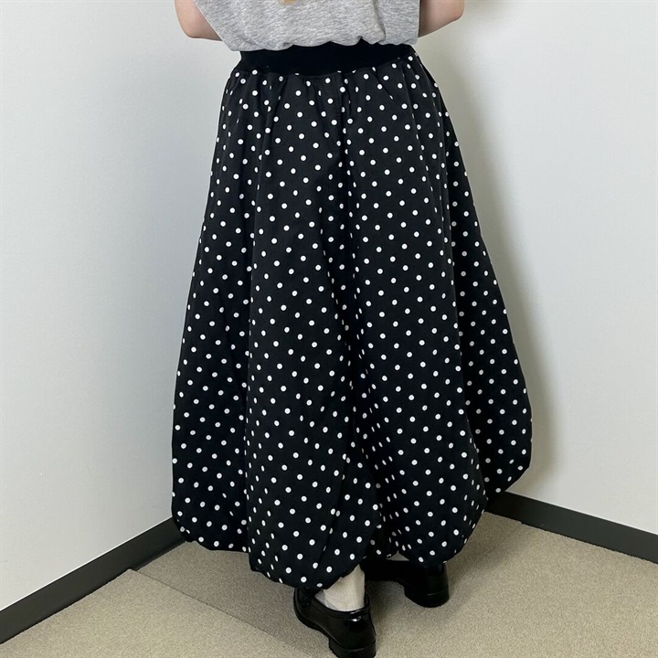 sloe】ドット柄バルーンスカート｜てんとてん｜インテリア雑貨・食器