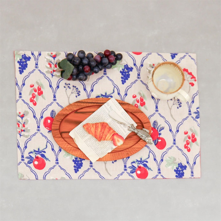 ミックスノワ ランチョンマット 麻混｜てんとてん｜インテリア雑貨